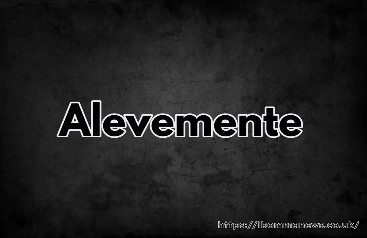 Alevemente